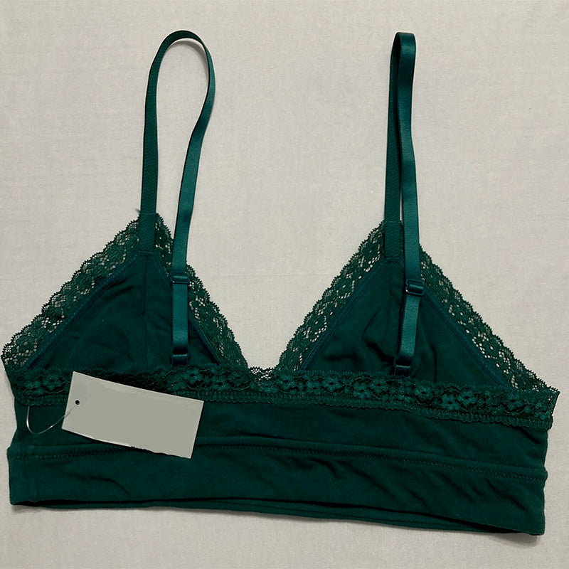 Jenni On Repeat Wide Lace Bralette June Bug S