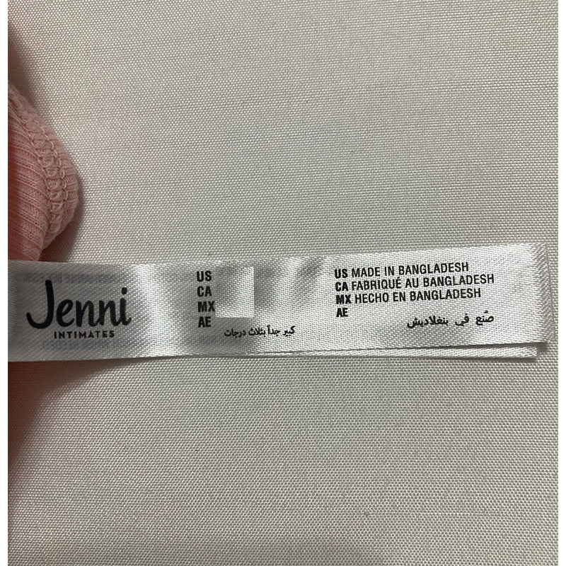 Jenni Women's Ribbed Thong Peachskin S