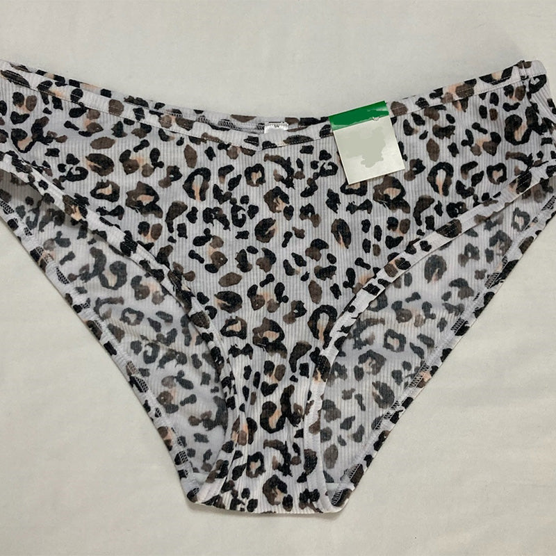 Jenni Ribbed Hipster Underwear Watercolor Leo L