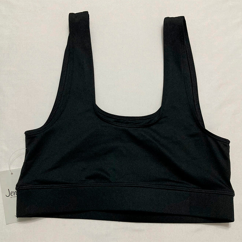 Jenni Square-Neck Bralette Black S