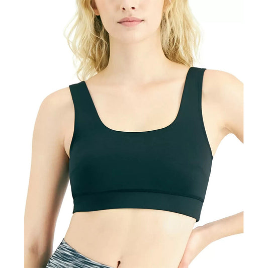 Jenni Square-Neck Bralette Black M