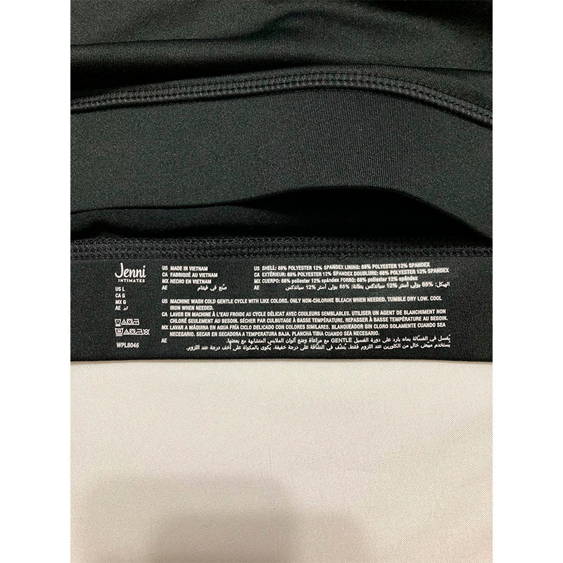 Jenni Square-Neck Bralette and Babydoll Strapless Sports Bra Tank Top L
