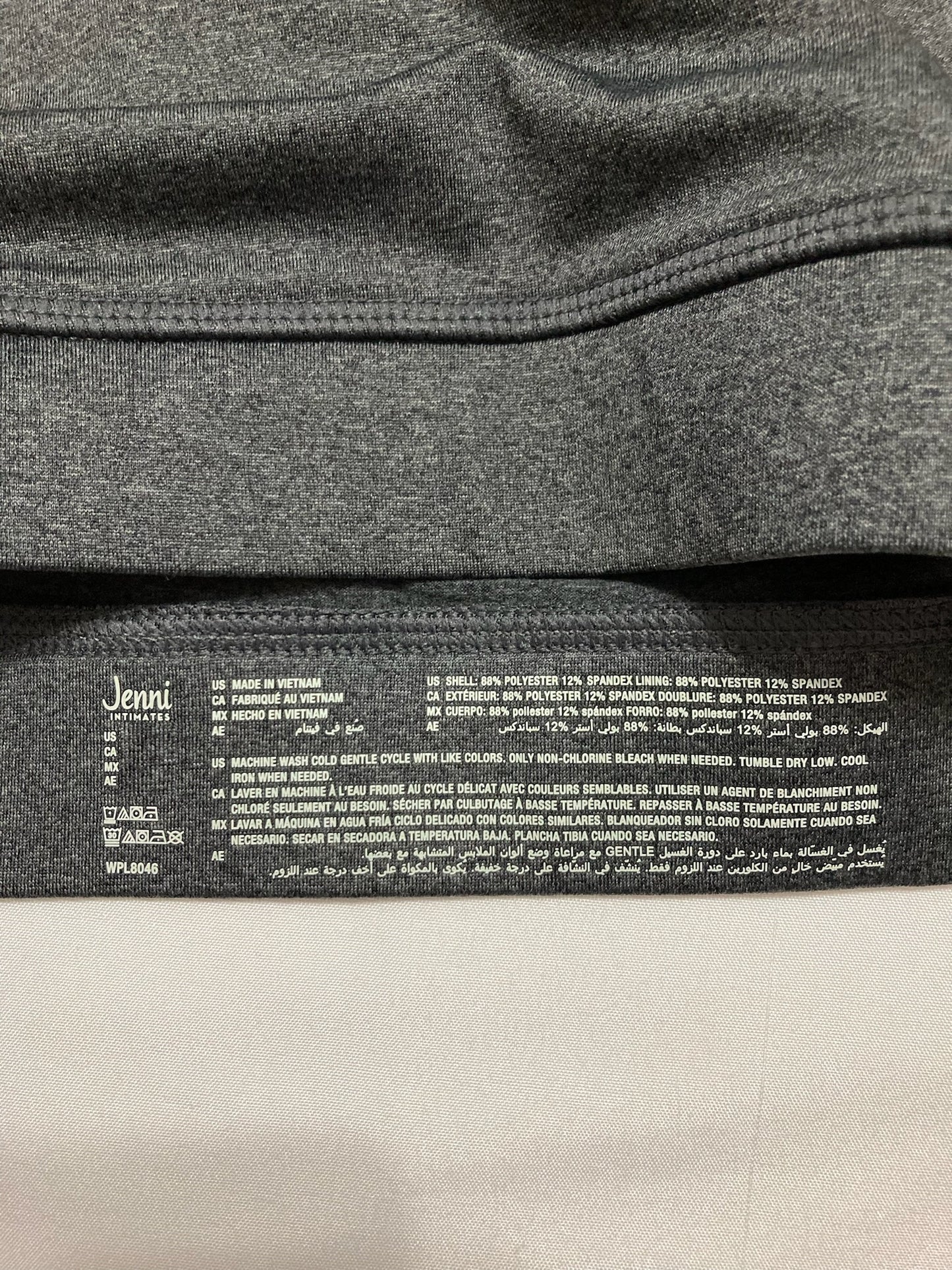 Jenni Square-Neck Bralette Wine Harbor XL