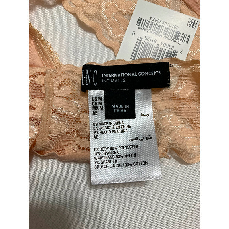 INC Lace-Trim Thong Underwear 2XL
