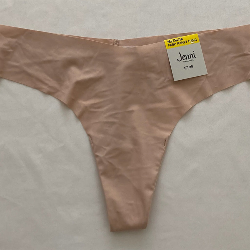 JENNI No Show Thong Panties Underwear Chai M