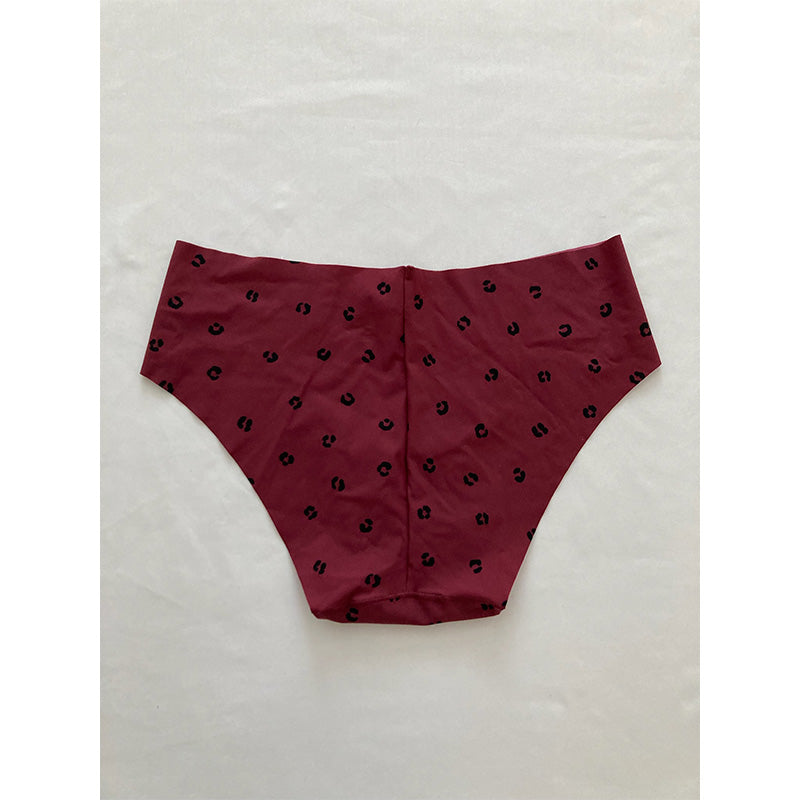 Jenni No-Show Thong Underwear Simple Leo M