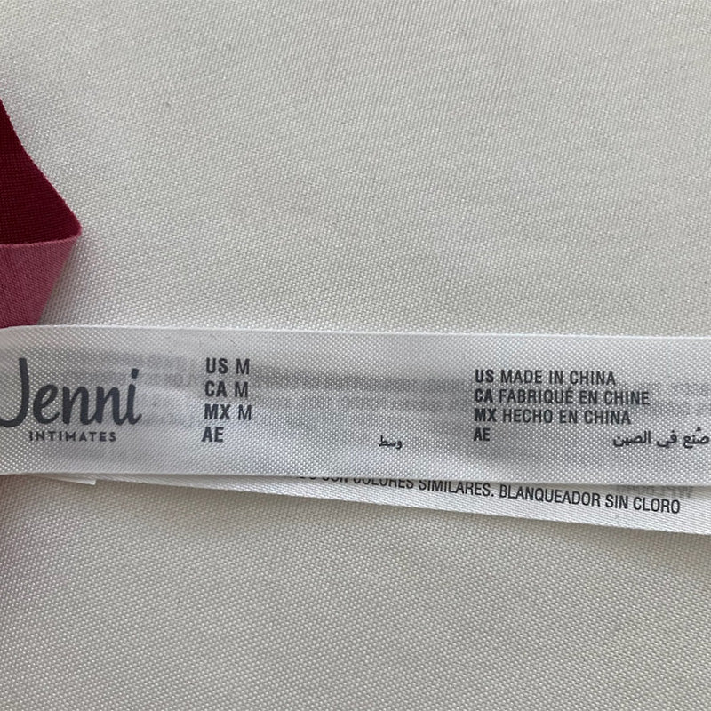 Jenni No-Show Thong Underwear Simple Leo M