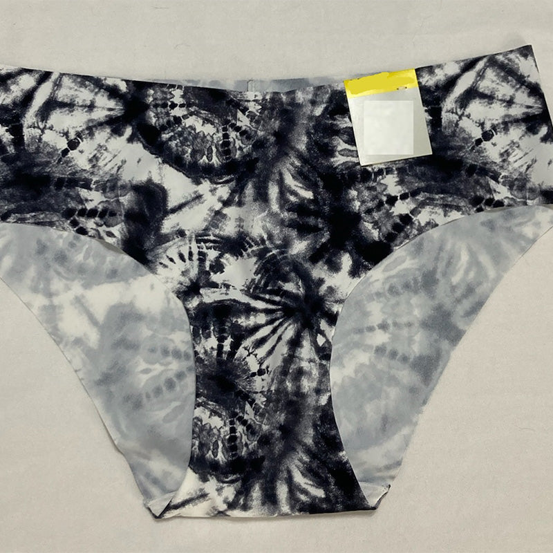Jenni No-Show Bikini Underwear Pinwheel Tiedye M