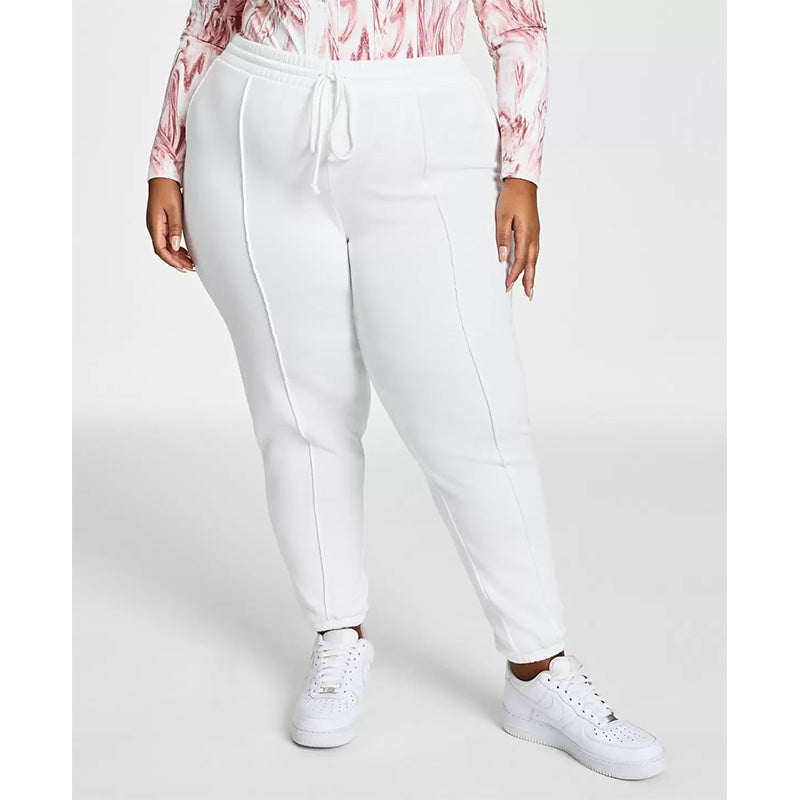 Jenni Style Not Size Jogger Pants White 2XL
