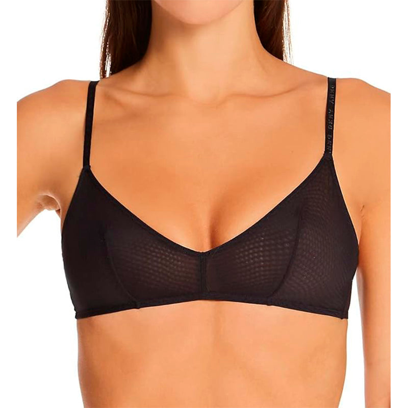 DKNY Women's Mesh Bralette S Black