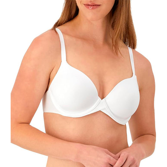 Maidenform Womens Underwire Bra One Fab Fit Demi White 38B