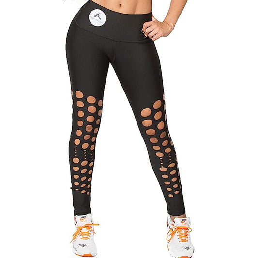 Mountrun Active Colombian Waisted High Compression Workout Shaping Leggings (Laser)