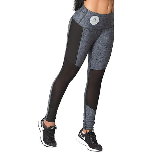 Mountrun Active Colombian Waisted High Compression Workout Shaping Leggings (Patch)