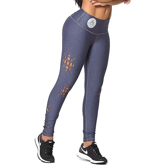 Mountrun Active Colombian Waisted High Compression Workout Shaping Leggings (Starcut)