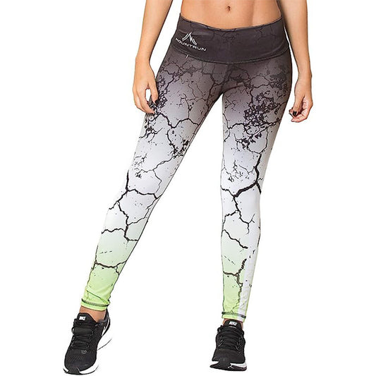 Mountrun Active Colombian  Waisted High Compression Workout Shaping Leggings (Vela)