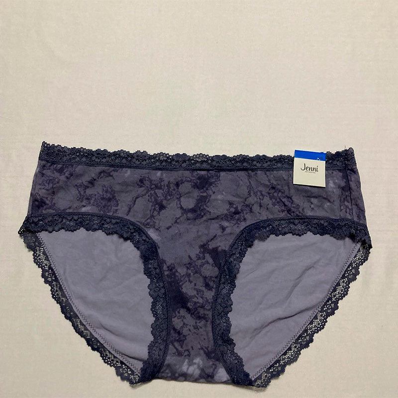 Jenni Women Lace Trim Bikini Underwear