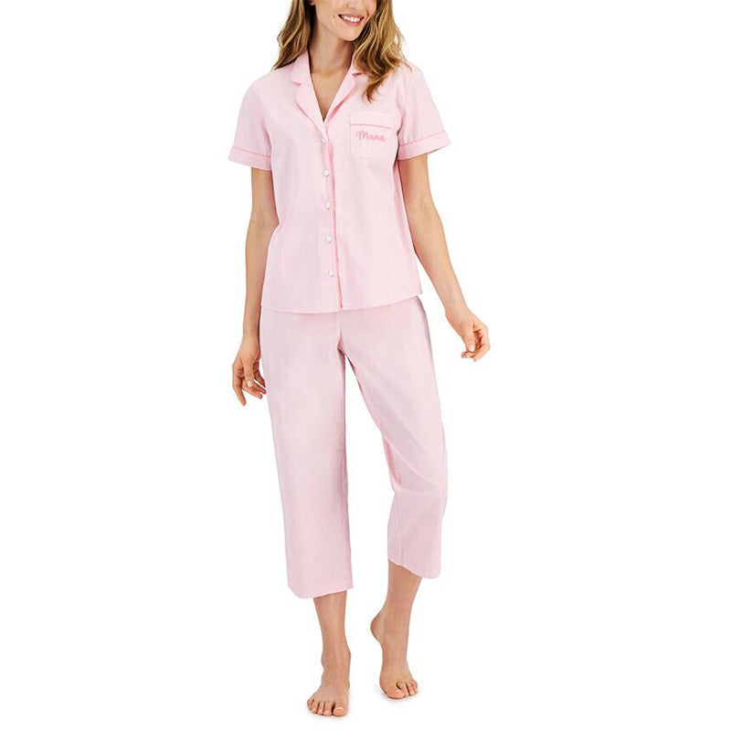 Charter Club Mama Pajama Pants Set Pink XL