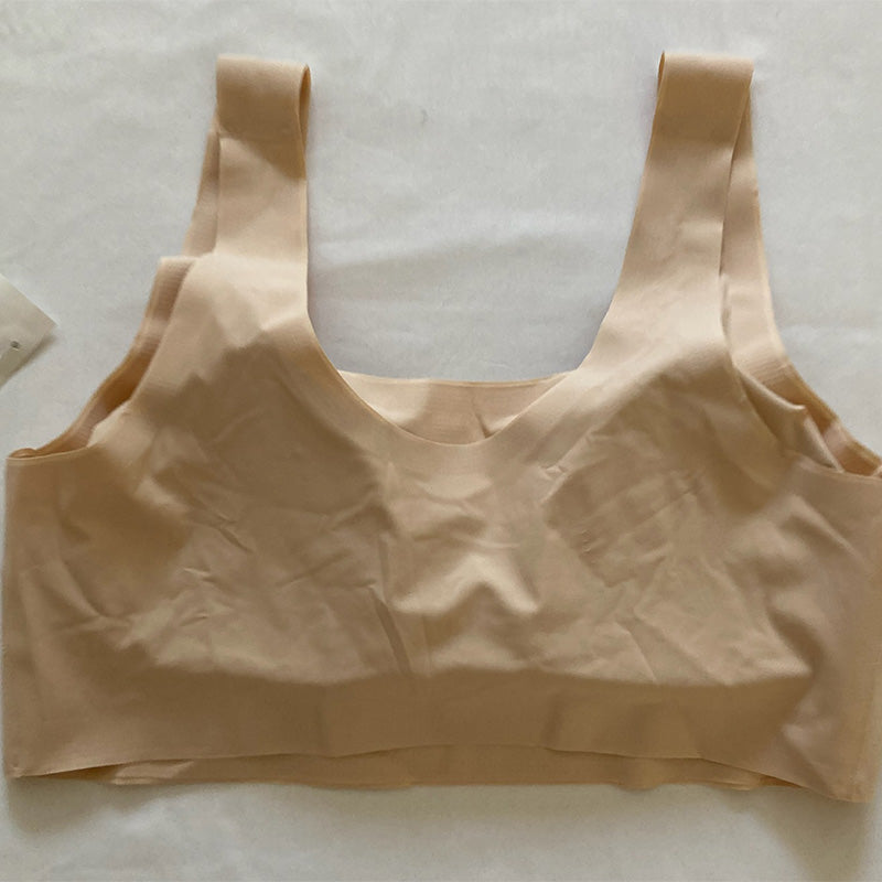 Alfani Removeable Laser Cut Seamless Bralette Creamy Ivory XL