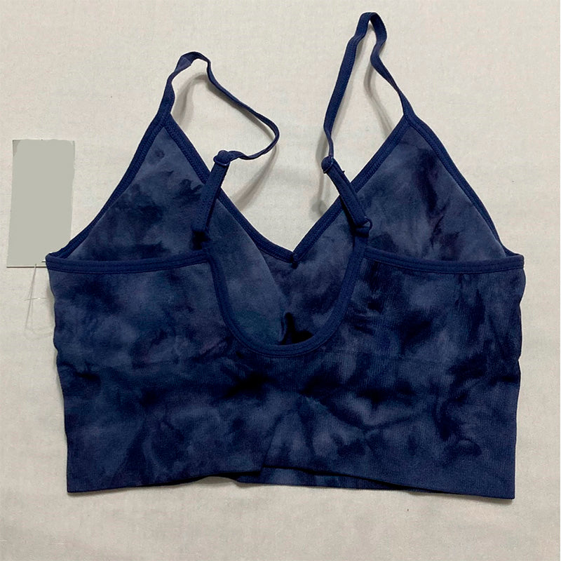 Jenni Seamless Ribbed Bralette Tiedye S
