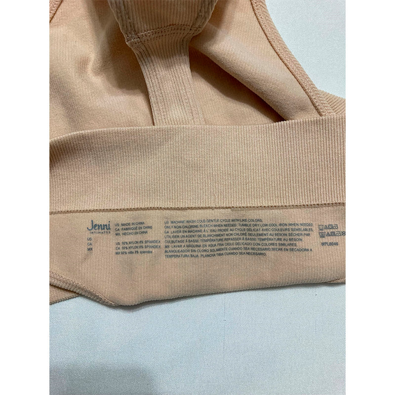 Jenni Seamless Ribbed Hi-Cut Thong Chai S
