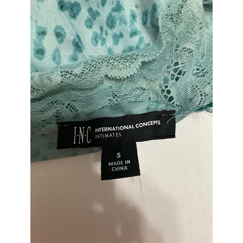 INC Button-Front Cami & Tap Shorts Set Tiny Leo S