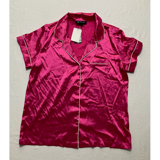 INC Only Pajama Top V neck Divine Berry M