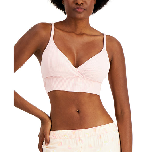 Jenni Women's Ribbed Bralette Peachskin L