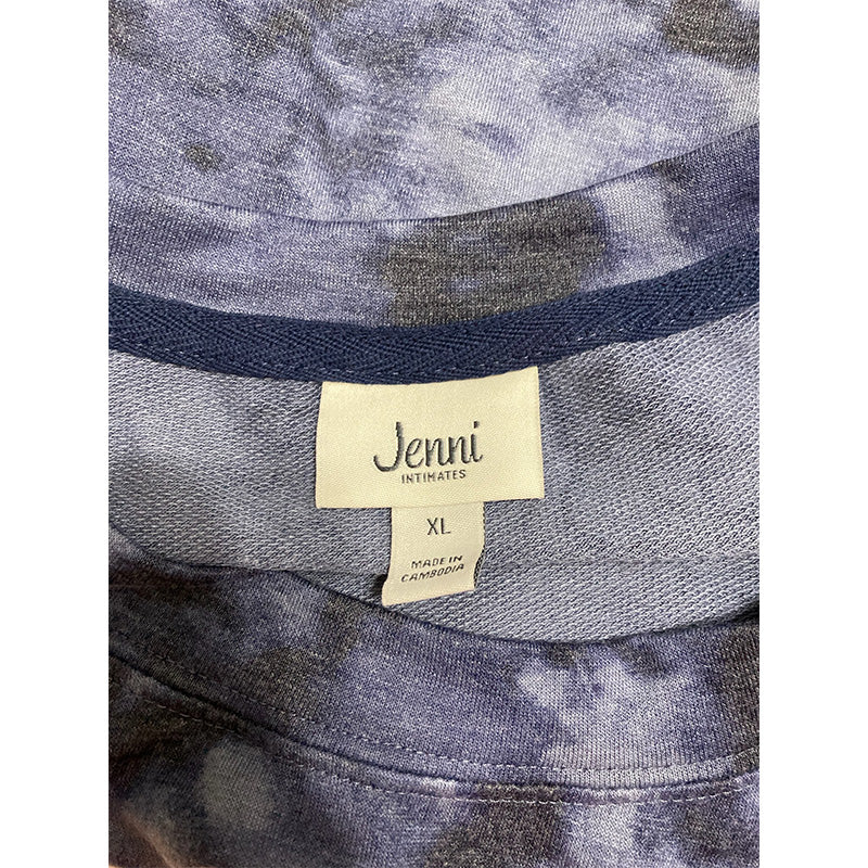 Jenni Super Soft Only Pajama T-Shirt Tiedye XL