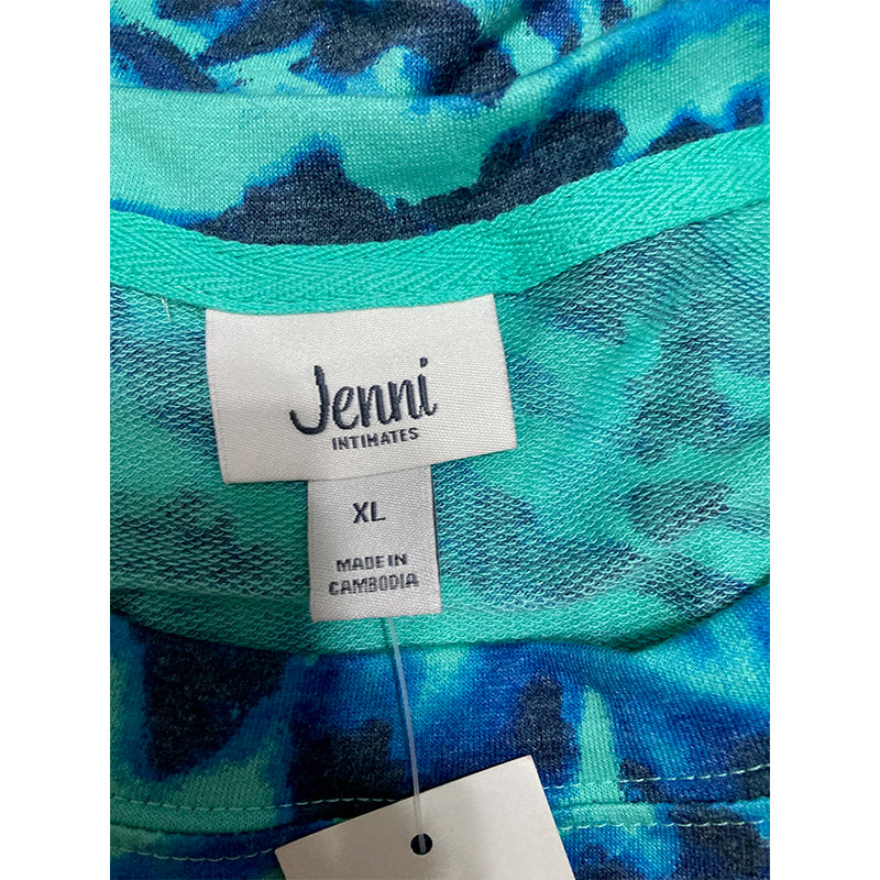 Jenni Super Soft only Pajama T-Shirt Tiedye Blue XL