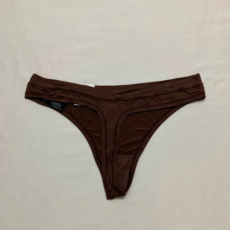 Alfani Ultra Soft Mix-and-Match Thong Underwear Brown XL