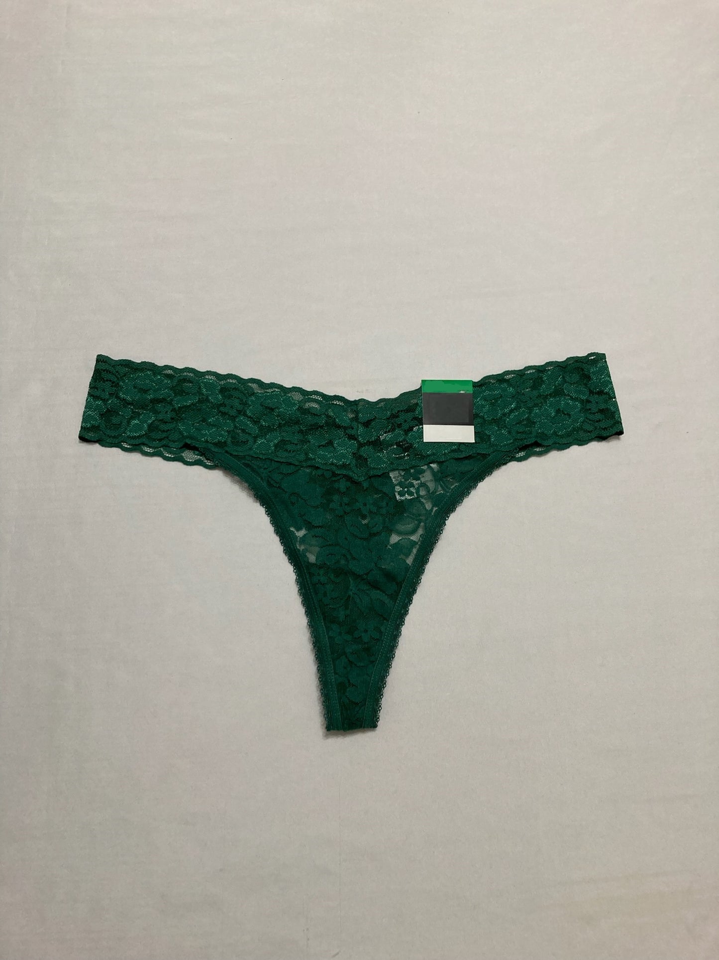 INC Lace-Trim Thong Underwear Green 2XL