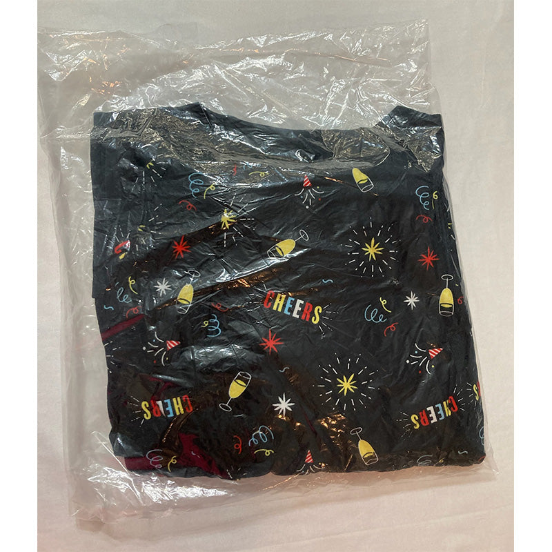 Family Pajamas Matching New Years Mix It Pajama Set Black L