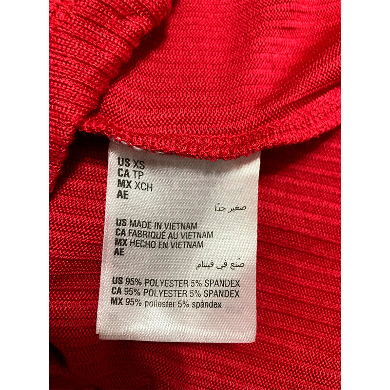 Charter Club Solid Scoop Neck Only Sleep Top Red XS