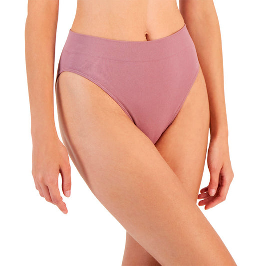 Jenni Hi-Cut Seamless Bikini Underwear Porcelain Pink 2XL