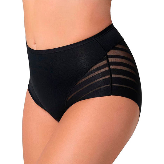 Leonisa Invisible Comfy Tummy Control Classic Panty Black M