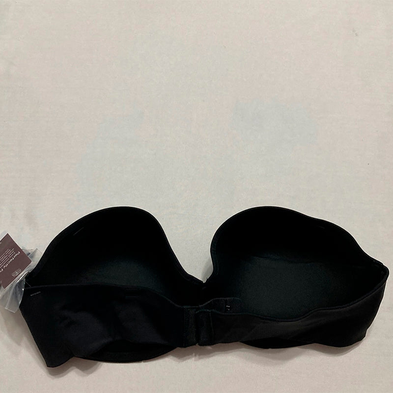 Calvin Klein Perfectly Fit Strapless Convertible Push-Up Bra Black 38C