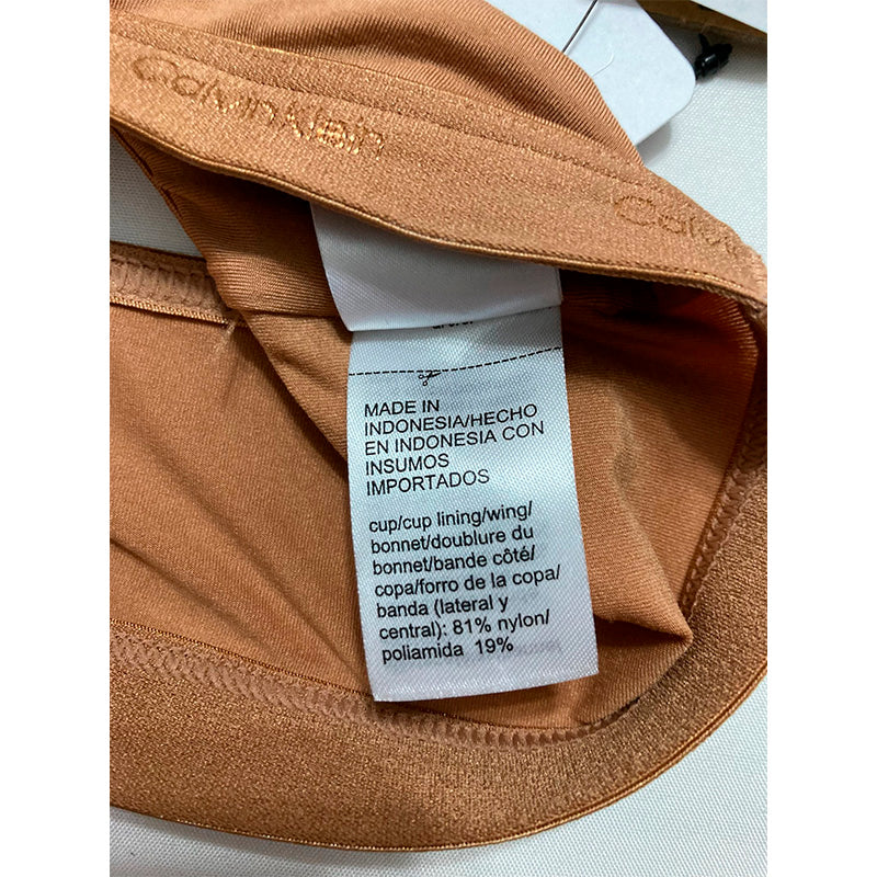 Calvin Klein Form to Body Unlined Bralette S