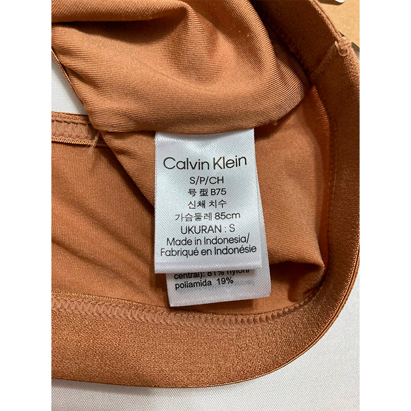 Calvin Klein Form to Body Unlined Bralette S