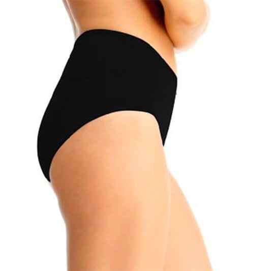 SlimMe Women's Control Top Shaping Panty Black L