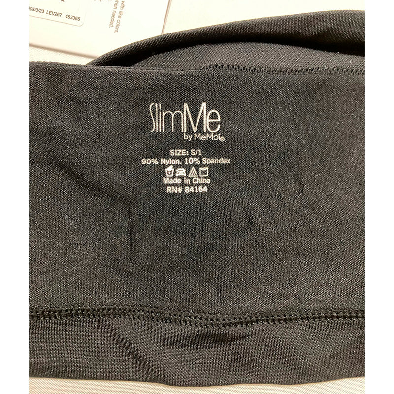 SlimMe Strapless Seamless Bandeau Bra Shaper Black S