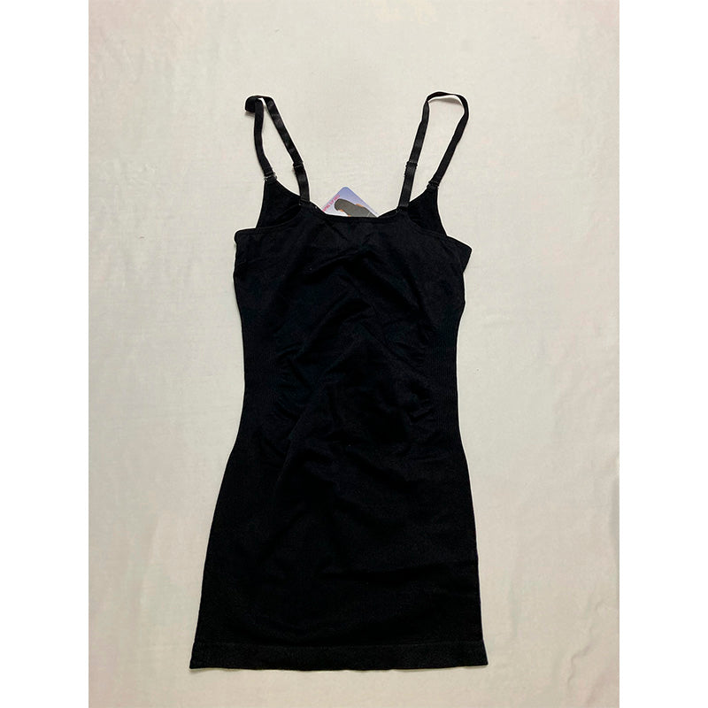 SlimMe Shaping Seamless Slip with Adjustable Straps Black XL