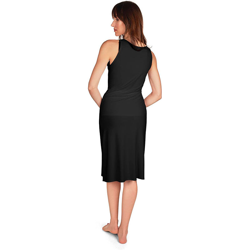MeMoi Bonded Reversible Tank Top Black M