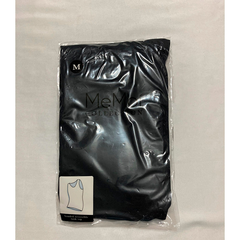 MeMoi Bonded Reversible Tank Top Black M