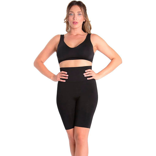 SlimMe High-Waisted Seamless Tummy Compression OS Black