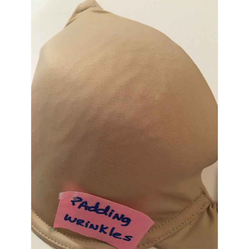 NWD Maidenform Push Up Convertible Shaping Underwire Bra Beige 38D