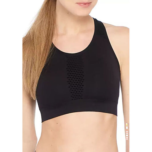 NWOT Zelos Seamless Basic Sports Bra Black M