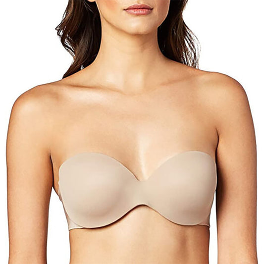 Warner's Cushioned Underwire Lightly Lined Convertible Strapless Bra Brown 34C
