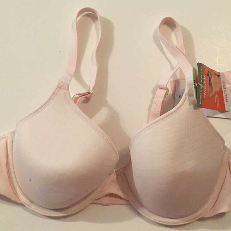 NWD Warner's Cloud 9 Super Soft, Naturally Shapes and Lifts Pink 34B