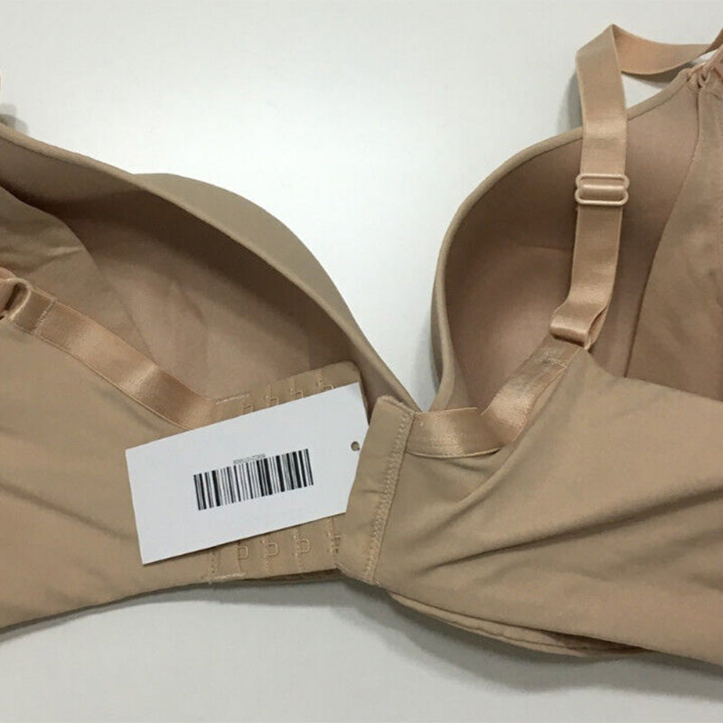 NWD Motherhood Maternity Lightly Lined Wireless Nursing Bra Nude 38DDD
