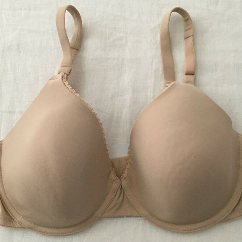 Motherhood Maternity Full Coverage Nursing Bra Nude 32DD